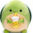 Original 12.5-Inch Large Turtle Stuffed Animal Plush Pillow,Cute Big Soft Plushie Toy,Fat Kawaii Cuddle Adorable Gift for Kids Girls Family