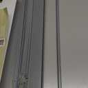 Cordless Light Filtering Mini Blind - 26 Inch Width, 64 Inch Length, 1" Slat Size - Grey - Cordless GII Morningstar Horizontal Windows Blinds for Interior by Achim Home Decor