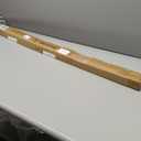 6 Pcs 48" x 2" Frameless Magnetic Bulletin Board Strip for Wall Stainless Iron Metal Bulletin Bar Board Memo Strip with 16 Magnets 4 Nails 4 Wall Anchors for School Office Home (Silver)