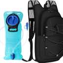 Hydration Backpack - Lightweight Water Backpack with 2L Water Bladder Bag, Running Hydration Vest Backpack for Men Women, Hydration Pack for Hiking, Cycling, Climbing MIYCOO (10L, Black)