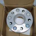 Customadeonly 5x114.3 to 5x120 Wheel Adapters 5x4.5 to 5x120 (2pc 15mm Thick), Hubcentric Wheel Adapter for Nissan with M12x1.25 Studs (66.1mm to 66.9mm Bore) Trimming Factory Stud May Required