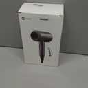 slopehill Professional Ionic Hair Dryer, Powerful 1800W Fast Drying Low Noise Blow Dryer with 2 Concentrator Nozzle 1 Diffuser Attachments for Home Salon Travel (Black)