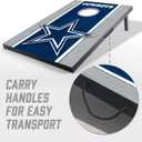 YouTheFan NFL 2' x 3' Portable Cornhole Game with Logo Bags