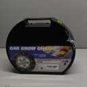 Snow-Chains Auto Fixing 1 Min Quick Fit Easy Installation Tire-Chains, Portable Reusable Universal Emergency Tire Traction Chain for Passenger Car, Pickup Trucks and SUV - Set of 2 (HKN-60)