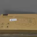 iHave Toothbrush Holders for Bathrooms, 4 Cups Toothbrush Holder Wall Mounted with Toothpaste Dispenser - Large Capacity Tray, 2 Cosmetic Drawer - Bathroom Organizer & Bathroom Accessories Set (White)