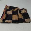 Royal Craft Indian Vintage Kantha Quilt Handmade Throw Reversible Cotton Blankets 1 Quilt Assorted Colors RCKQT0096 RCKQT0096 55X85 Inches