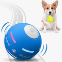 PetDroid Interactive Dog Toys Dog Ball,[Newly Upgraded] Durable Motion Activated Automatic Rolling Ball Toys for/Small/Medium/Large Dogs,USB Rechargeable (Blue)