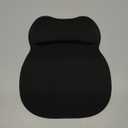 EooCoo Ergonomic Mouse Pad with Wrist Support, Mousepad with Memory Foam Wrist Rest and Non-Slip Base for Computer, Cafe, Home & Office, 9.64 x 8.26 in Office Desk Accessories (Black)