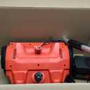 [2026 Upgraded Version] Electric Cordless Snow Shovel with Wheels, 17-Inch | 9000mAh High Power Brushless Snow Blower with Handle, 350lbs/min Snow Removal/Adjustable Plate for Driveway Deck Sidewalks