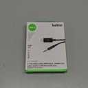 Belkin F7U079bt03-BLK Rockstar 3.5 mm to USB-C Audio Cable, 3 Feet