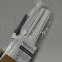 LazBlinds No Tools No Drill 1" Vinyl Mini Blinds, Cordless Blinds for Windows, Light Filtering Horizontal Window Blinds & Shades, 21" W x 48" H, White