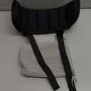 Travel Pillows for Airplanes, 360 Support Headrest Pillow with Eye Mask for Sleeping Long Flights, Travel Pillow for Car Road Trip, Car Headrest, Travel Accessories Stop Bobblehead, Black