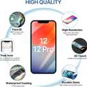 EXW for iPhone 12/12PRO Screen Replacement 6.1" Full HD LCD Display Digitizer, Quality Touch Screen with Repair Tools, Waterproof Seal Compatible with A2172, A2402, A2404,A2403, A2341, A2406, A2408
