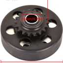 Go Kart Centrifugal Clutch 18 Tooth 3/4" Bore #35 Chain 20mm Hole Compatible with Mini Bike and Go Kart Racing
