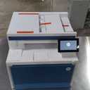 HP Color LaserJet Pro MFP 4301fdn Printer, Print, Scan, Copy, Fax, Fast, Easy setup, Mobile printing, Advanced security, Best-for-small teams. Ethernet & USB only. Not Wireless. 16.6 x 17.1 x 15.1 in.