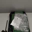 Outdoor Cat House, Waterproof Heated Elevated Cat House for Outside with a Heating Pad, Protect Stray Animal from Rain Snow Hailstone Easy Assembly (Green, Large-21.65 * 13.77 * 18.7)