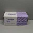 C CUSHION LAB Patented Pressure Relief Seat Cushion for Long Sitting Hours on Office/Home Chair, Car, Wheelchair - Extra-Dense Memory Foam for Hip, Tailbone, Coccyx, Sciatica - Light Grey (Gray)