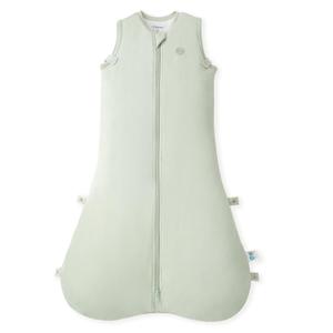 Momcozy Sleep Sack for Baby 0-6 Months, 1.5 TOG Baby Wearable Blanket with Supportive Plush Filling, Two-Way Zipper for Easy Diaper Changes, Snap-Fit Design for Growing Babies, Small, Green