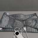 Heating Pad for Back & Period Cramps, 12"x24" Large Electric Heating Pad with 26" Waist Belt, 6 Heat Levels 4 Timers & Auto Shut Off, Gift for Women Men Mom Dad(Gray)