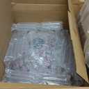 Tiffany Floor Lamp Stained Glass Pearls Beads Standing Reading Light 16x16x64 Inch Retro Inspired Pole Corner Lighting Art Decor for Bedroom Living Room Home Office (Pink)