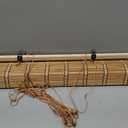 BAYUE Bamboo Blinds for Interior Windows, Roll Up Light Filtering, 23x72 in