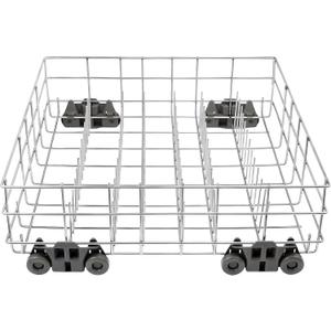 Upgraded W10311986 W10380384 Dishwasher Rack, W11158802 Dishwasher Lower Dishrack with 4 Lower level rack wheels, replacement for Whirlpool Dishwasher, 20.5" x 20.5" x 5.9" Material Upgrade