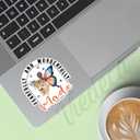 (3Pcs) Fearfully and Wonderfully Made Christian Sticker Inspirational Quotes Bible Verse Psalm 139:14 Jesus Vinyl Decals for Tumbler Kindles Laptop Water Bottles Books Phone - Size 3x2.8 Inch