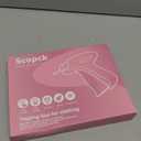 Handheld Micro Tagging Stitch Gun for Clothes - Quick Clothing Fixer - Mini Sewing Kit - Includes 6 Needle, 1000 Black Fasteners & 1000 White Fasteners (Purple)