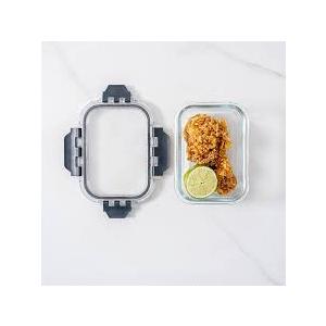 6pc Glass Containers