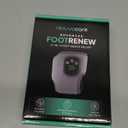 Foot Renew Triple Method Massager - Cordless Heated Foot Massager with 5 Heat & 3 Vibration for Pain Relief & Relaxation, Portable for Home, Office, Travel - Ideal Gift (One Size, Gray)