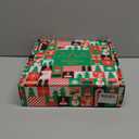 5 Ft Pop Up Christmas Tree Tinsel Dual Color Change Timer 4 Modes DIY 60 Warm White & Colored Lights 15 Christmas Ball Ornament 3D Star Battery Operated Pencil Xmas Slim Tree Home Indoor Holiday Decor