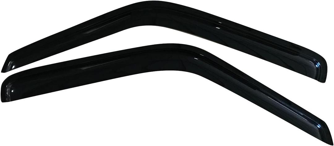 Tape On Window Visors Fits for 1987-1996 Dodge Dakota, Side Auto Window Wind Deflectors, Ventshade, Rain Guards for Cars/Trucks