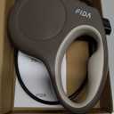 Fida Retractable Dog Leash, 16 ft Dog Walking Leash for Small and Medium Dogs up to 44lbs, 360 Tangle Free, Coffee/Brown