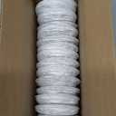 Lambro 219L Flexible Vent Hose 4 Inch X 50 Feet, White