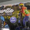 Hurtle 3-Wheeled Scooter for Kids - Wheel LED Lights, Adjustable Lean-to-Steer Handlebar, and Foldable Seat - Sit or Stand Ride with Brake for Boys and Girls Ages 1-14 Years Old