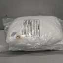 Toddler Pillow with Pillowcase - 13x18 My Little Dreamy Kids Travel Bed Pillows for Sleeping, Organic Cotton Small Pillowcase, Soft & Breathable, Machine Washable, Toddlers 2-5 Years Old (Soft White)