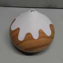 500ML Essential Oil Diffuser, Aromatherapy Diffuser with Remote Control, Multifunctional Air Diffusers for Home Office Room, Fragrance Aroma Diffuser with 7 Color LED & 2 Mist Mode, Brown