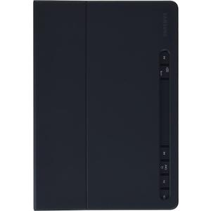 Samsung Galaxy Tab S8 and Tab S7 Book Cover Keyboard Slim, Tablet Screen Protector, Lightweight, Mobile Workstation, US Version, Mystic Black