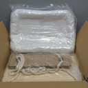 Cat Window Perch, Rustic Cat Hammock Bed with Solid Wood Seat 4 Heavy Duty Suction Cups, Plush Cushion, Indoor Pet Window Hammock for Cats for Large Cats (Medium)