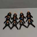 Rondauno Spring Clamps 12 Pack, 3.5 inch Spring Clips for Crafts & Professional Backdrop Clips, Heavy Duty Plastic Clamps for Woodworking