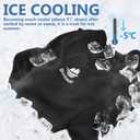 Balaclava Face Mask Sun UV Protection Breathable Full Head Mask for Men Women Skiing Cycling (6 3/4-7 1/2, 2 Packs - Black)