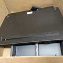 Simple Houseware Desk Monitor Stand Riser with Adjustable Organizer tray, Black (20.5 x 11 x 6 inches)