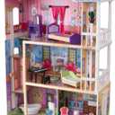 KidKraft My Dreamy Wooden Dollhouse with Lights and Sounds, Elevator and 14 Accessories, Gift for Ages 3+