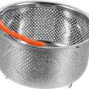 Homoyoyo Steamer Basket for Rice Cooker Multi Function Stainless Steel Steaming Rack Capacity for Dumplings