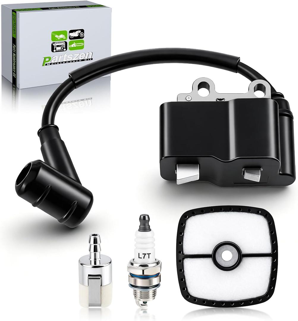 A411000500 Ignition Coil Module Air Fuel Filter Spark Plug Kit Fit for Echo Blower ES250 ES252 PB250 PB250LN PB252