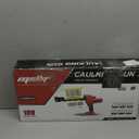 Cordless Caulking Gun Compatible with Milwaukee 18V Battery, 10oz /310 ml Electric Caulk And Adhesive Gun with 5 Speed,Changeable Canister Tray, Anti-Drip, Auto Retract, LED Light for Filling, Sealing (Red)