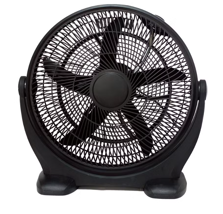 Portable Lightweight Floor Fan 10in (Black)