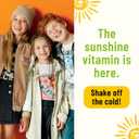 2 x Vitamin D3 K2 Drops for Kids - Omega 3, Vitamin E, Calcium, Magnesium & Zinc for Better Absorption - Liquid MK7 1000 IU D3 Support Healthy Bones, Teeth & Heart - Non-GMO, Pineapple, 2 Fl Oz