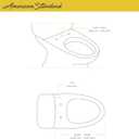 American Standard 8019A60GPC.020 AquaWash 2.0 Electric SpaLet Bidet Seat With Manual Operation, White