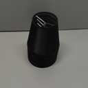 6Pcs Handmade Chandelier Shades,Linen Clip On Chandelier Lamp Shades,Small Lamp Shades Set of 6 for Chandelier Lampshade, Black